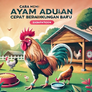 Read more about the article Cara Membuat Ayam Aduan Cepat Beradaptasi di Lingkungan Baru